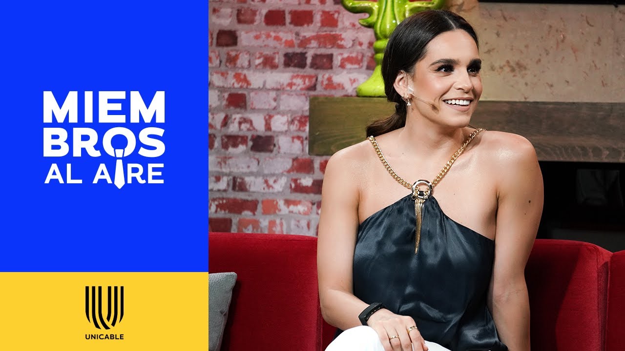 Tania Rincón reconoce no le gustaba su esposo cuando lo conoció | Miembros al Aire | Unicable