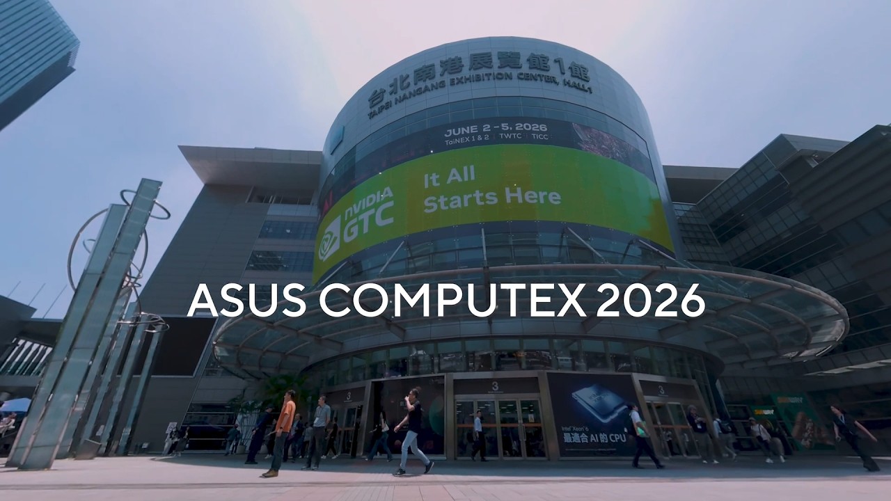 Обзор стенда ASUS на выставке COMPUTEX 2026