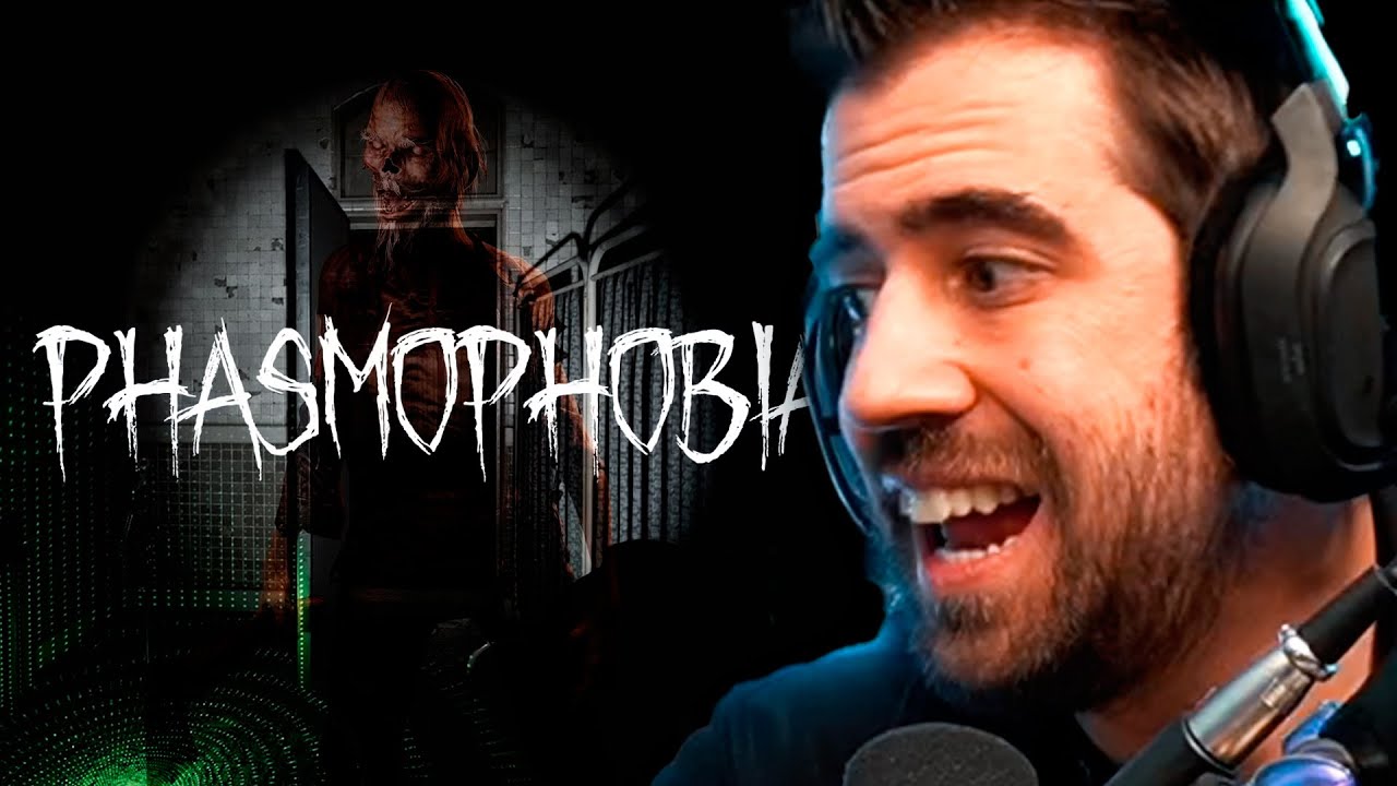 Auron juega Phasmophobia por primera vez