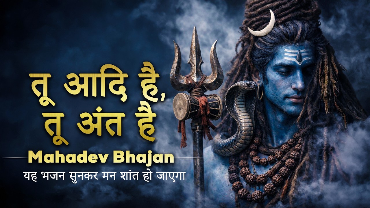 “तू आदि है, तू अंत है | Mahadev Bhajan | यह भजन सुनकर मन शांत हो जाएगा 🔱”