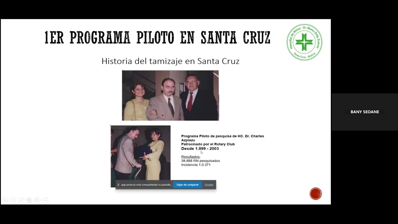 Introducción a la Pesquisa Neonatal de Enfermedades Congénitas - Dra. Bany Seoane