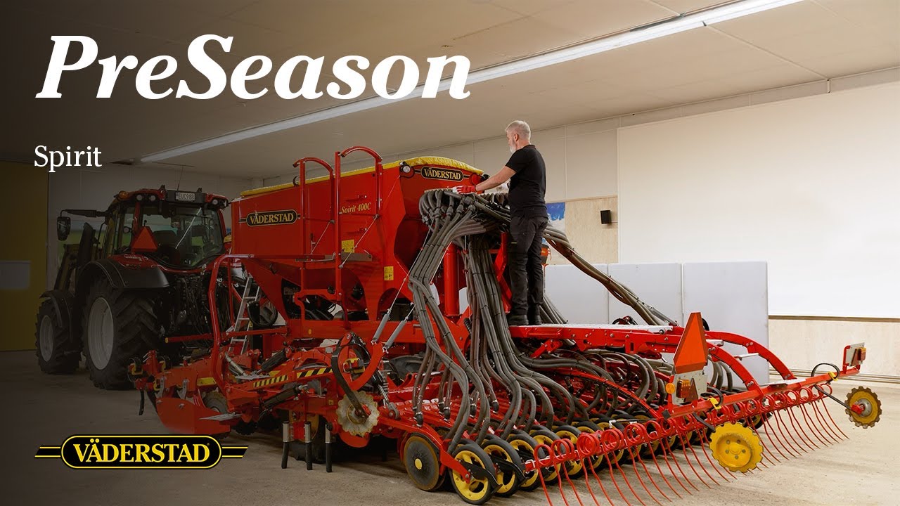 Väderstad PreSeason Service Movies  - Spirit
