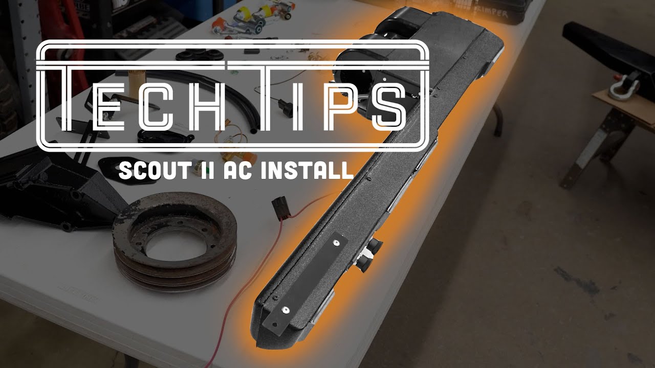 ТЕХНИЧЕСКИЕ СОВЕТЫ: ​​Установка кондиционера Scout II | Комплект Anything Scout