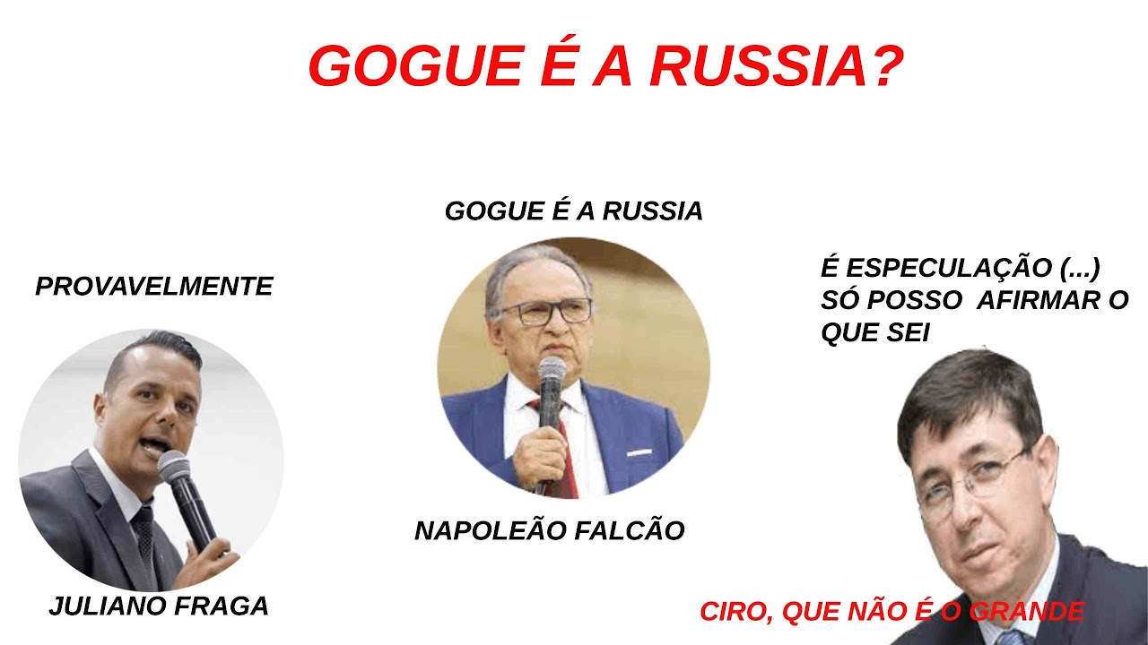 GOGUE É A RUSSIA? CIRO ZIBORDI DIVERGE DE NAPOLEÃO FALCÃO, JULIANO FRAGA FICA EM CIMA DO MURO