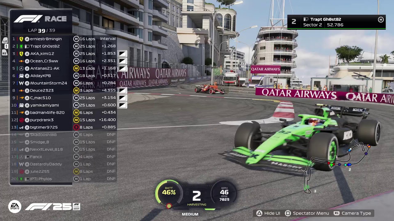 F1 25 | Premier Formula Racing League | S1 | R9/13: Monaco