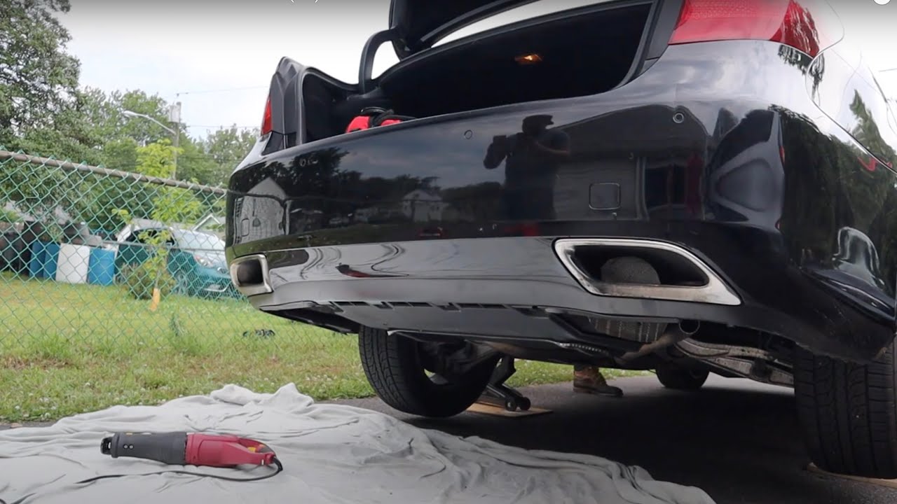 STREIGHT PIPING MY Lexus LS 460!! (V8)