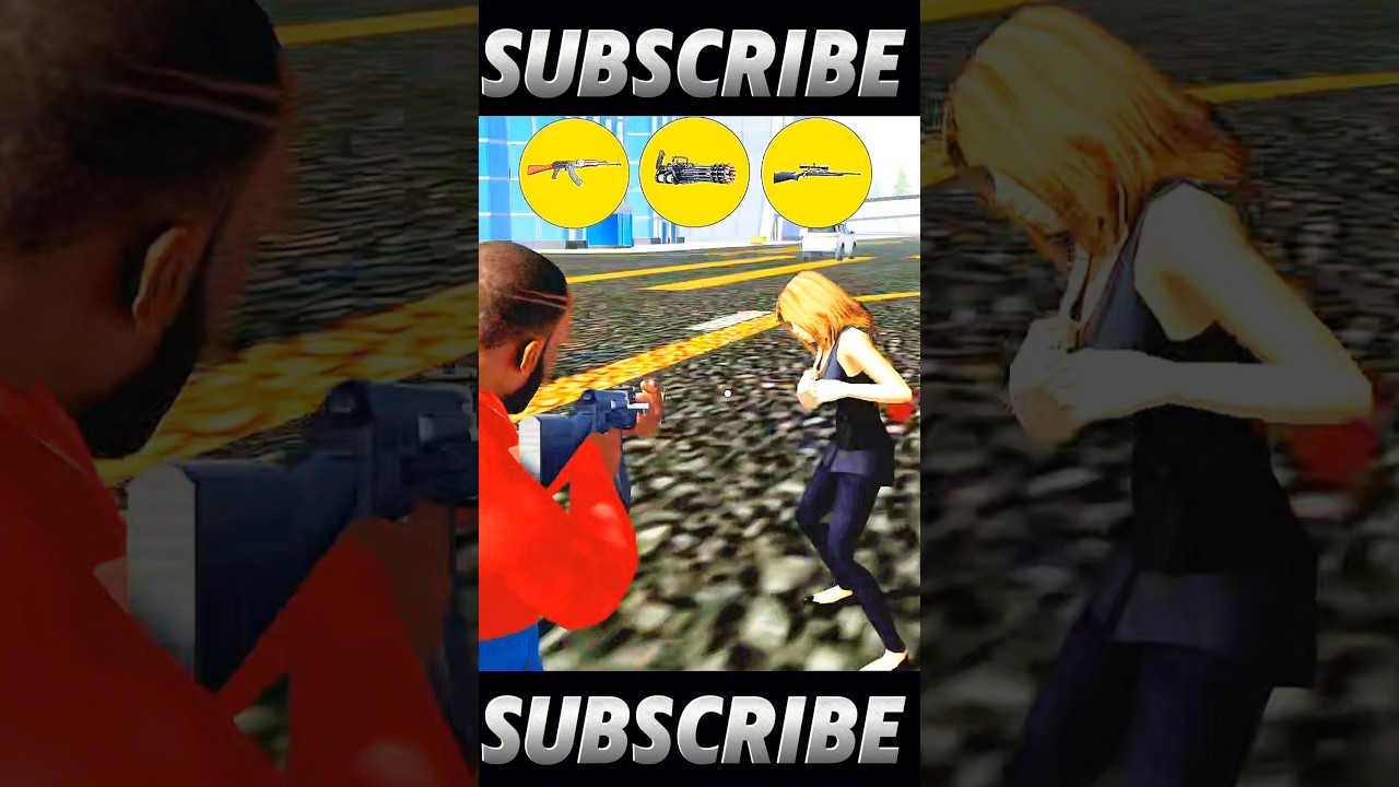 ALL GUNS VS PNC CHARACTER CHALLENGE | VIDEO | INDIAN BIKE DRIVING 3D GAME 🎮