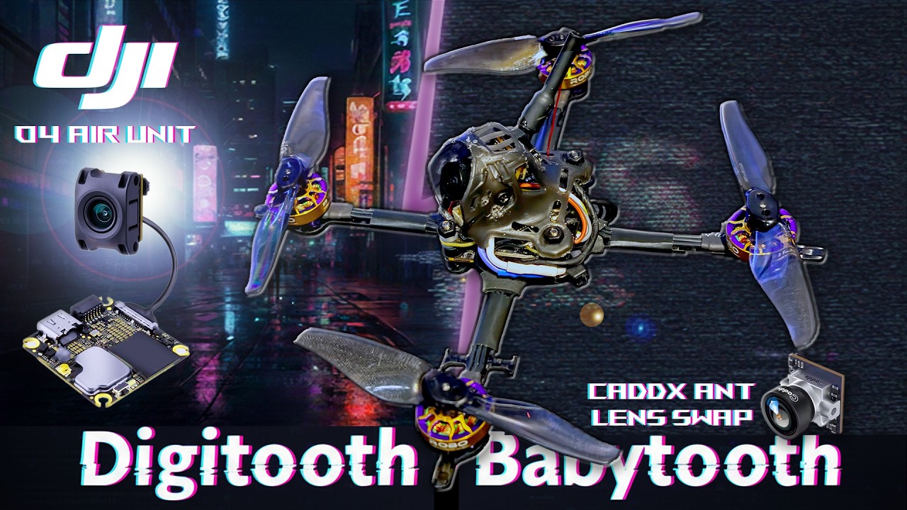 DJI O4 1S Digital Babytooth build [FPV]