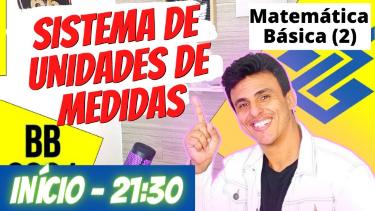 Questões de Sistema legal de unidades de medidas | CESGRANRIO | Concurso do Banco do Brasil 2021
