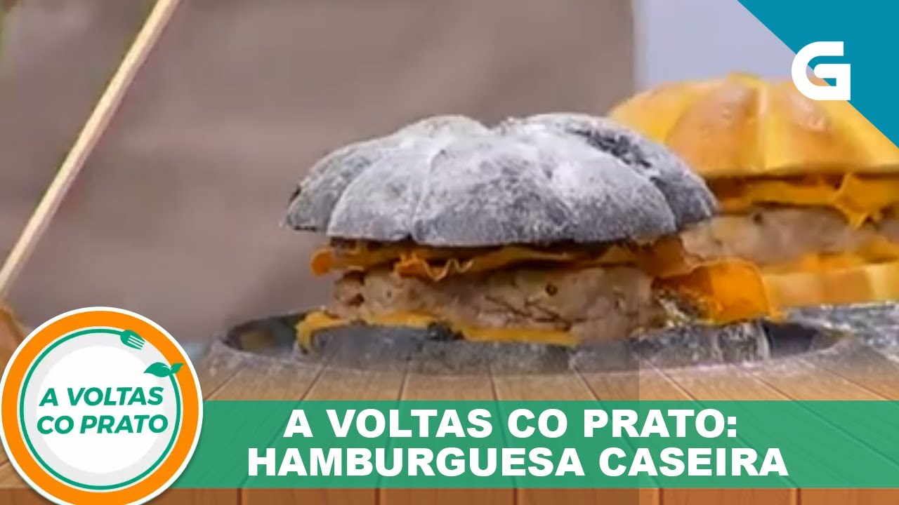 A voltas co prato 86 Hamburguesa caseira