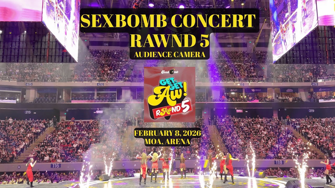 SEXBOMB CONCERT RAWND 5 | FEBRUARY 8, 2026 | AUDIENCE CAMERA