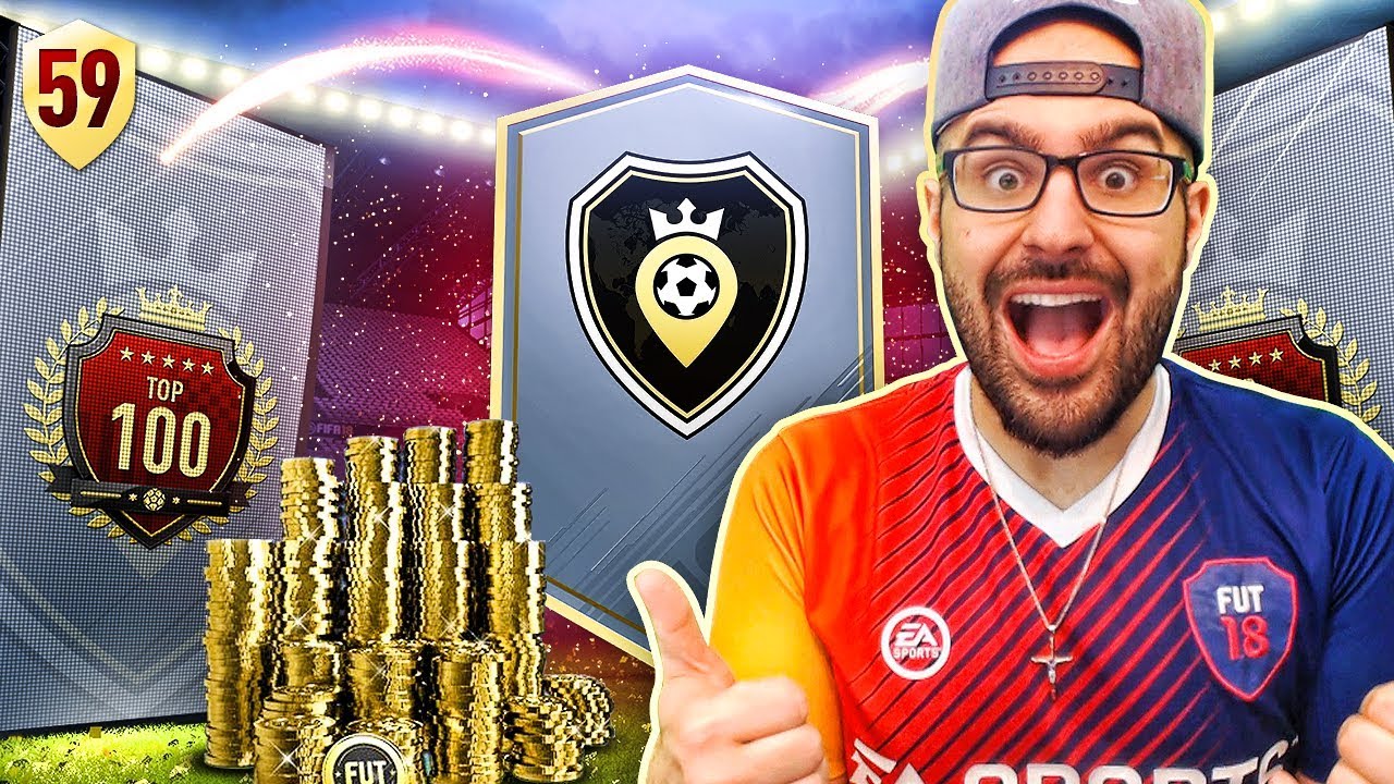 14th IN WORLD FUT REWARDS!! FIFA 18 Road To Fut Champions! Ultimate Team #60 RTG