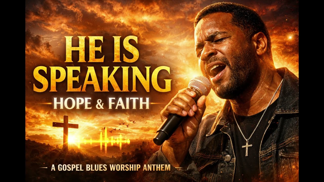 HE IS SPEAKING — A Gospel Blues Worship Anthem of Hope & Faith (Official) 2026