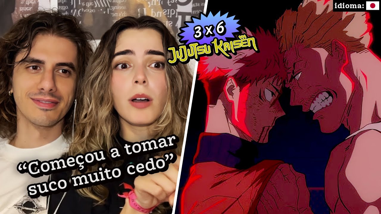 Assisti JJK com meu namorado físico // React Jujutsu Kaisen 3x06 (episódio 53)