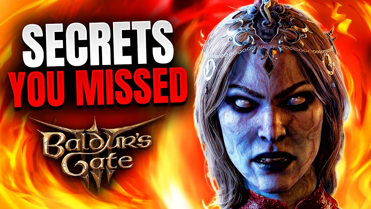 Baldur's Gate 3 — 9 СЕКРЕТОВ и редких диалогов, которые вы, вероятно, пропустили