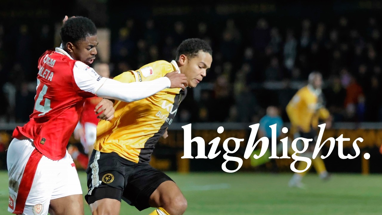 Burton Albion v Rotherham United Highlights