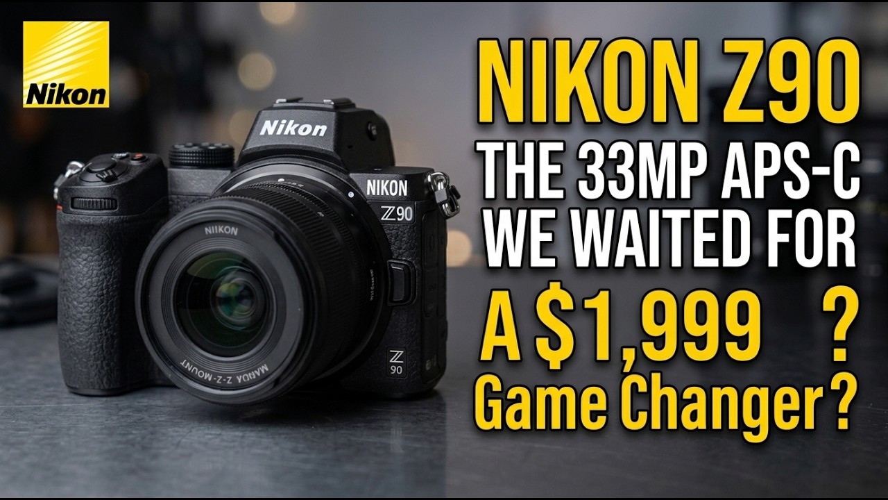 Nikon Z90 Leaks: 33MP APS-C Beast Specs & Release