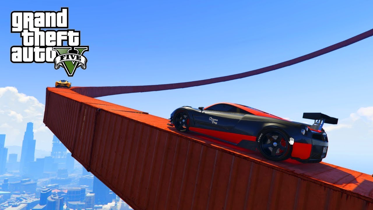 GTA V - DEZE WALLRIDE WAS GEWOON NIET HAALBAAR ZONDER TE CHEATEN.