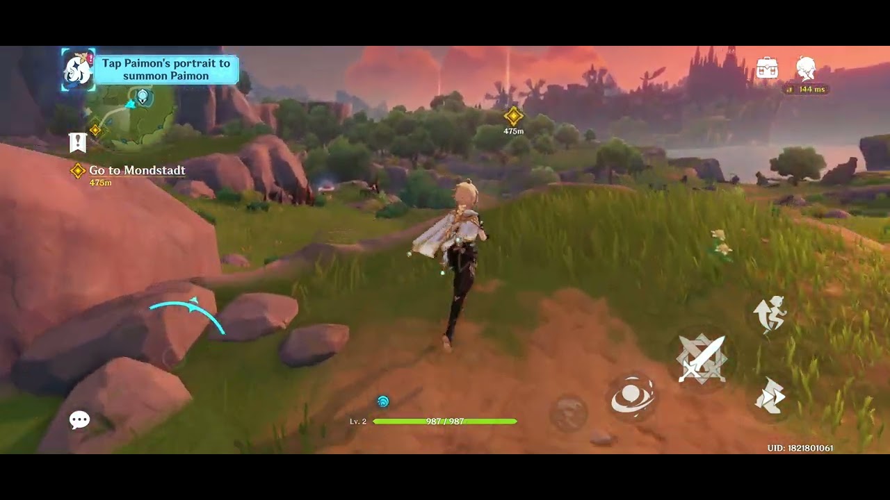 Genshin Impact on Iphone 17 pro 