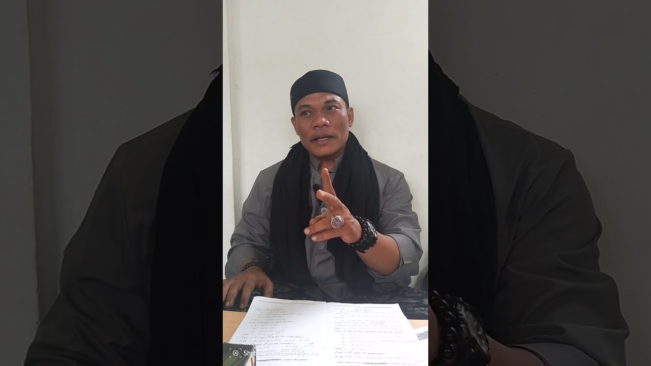 Barsiso kajian kitab Bugiyatuttolibin KH Mahlil Afandi Nasution LC 