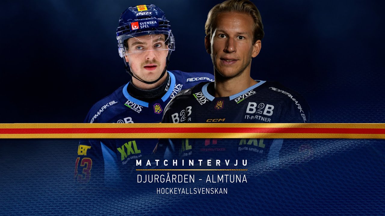 Matchintervju | Max Krogdahl och Fredric Weigel efter seger över Almtuna