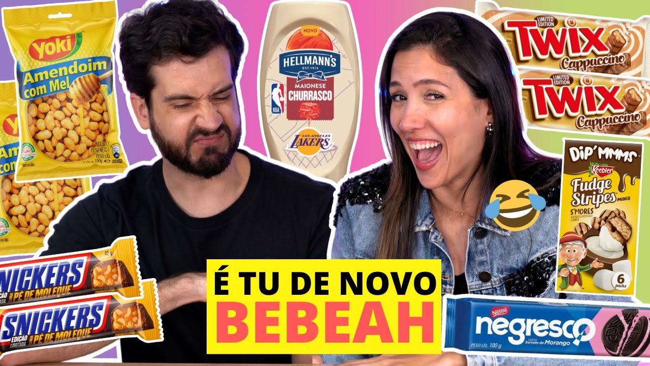 PROVANDO GULOSEIMAS do MERCADO  | TWIX CAPPUCCINO, SNICKERS PÉ DE MOLEQUE, MAIONESE CHURRASCO