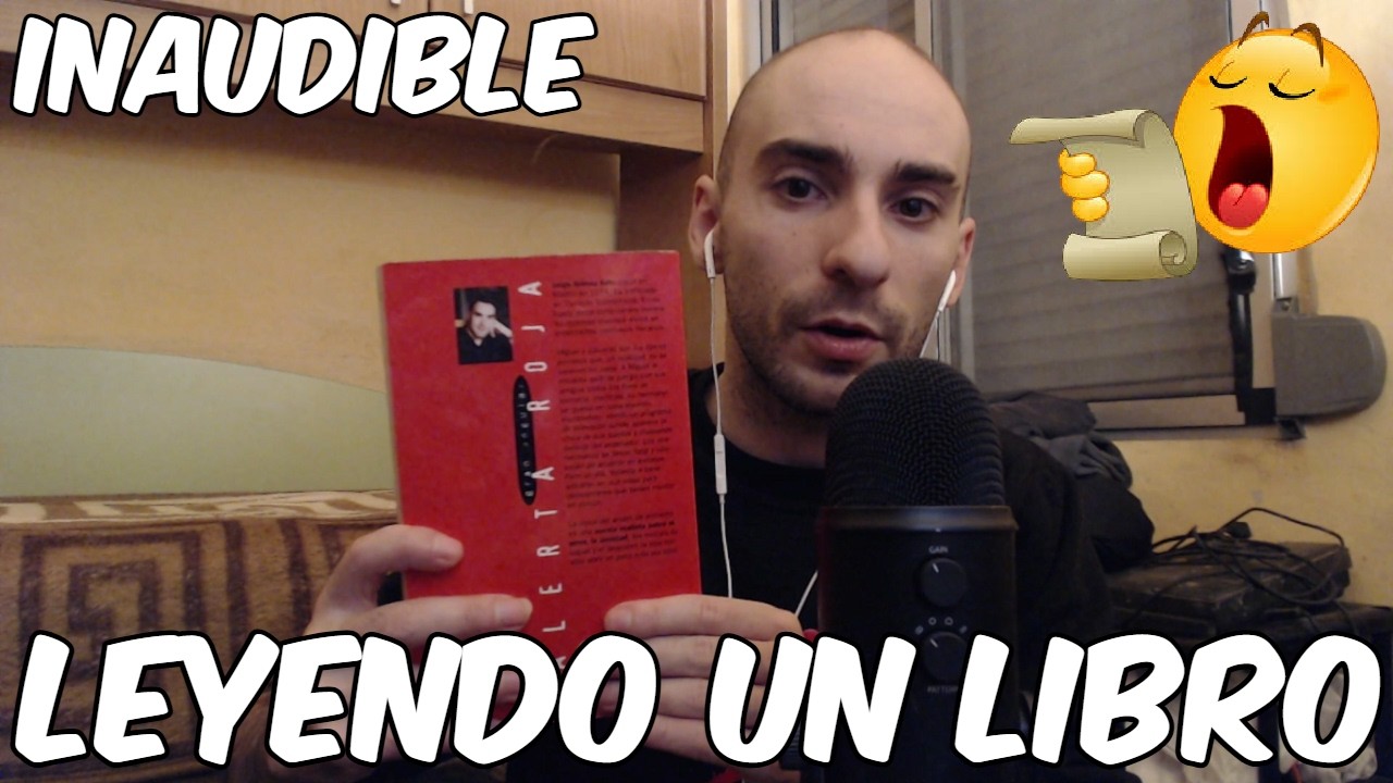 ASMR EN ESPAÑOL - LEYENDO un LIBRO en MANO a TU LADO (lectura inaudible) | Relax