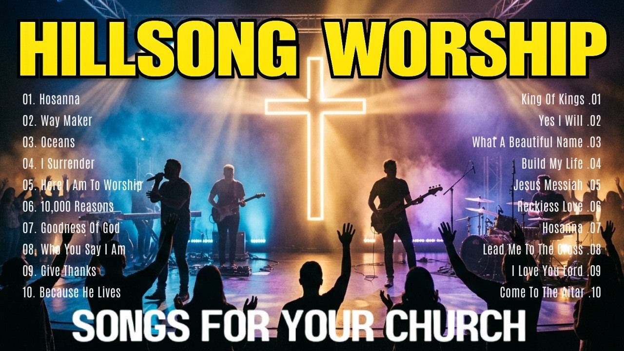Best Hillsong Worship Songs 2026 ✝️ Nonstop Christian Praise & Worship Playlist