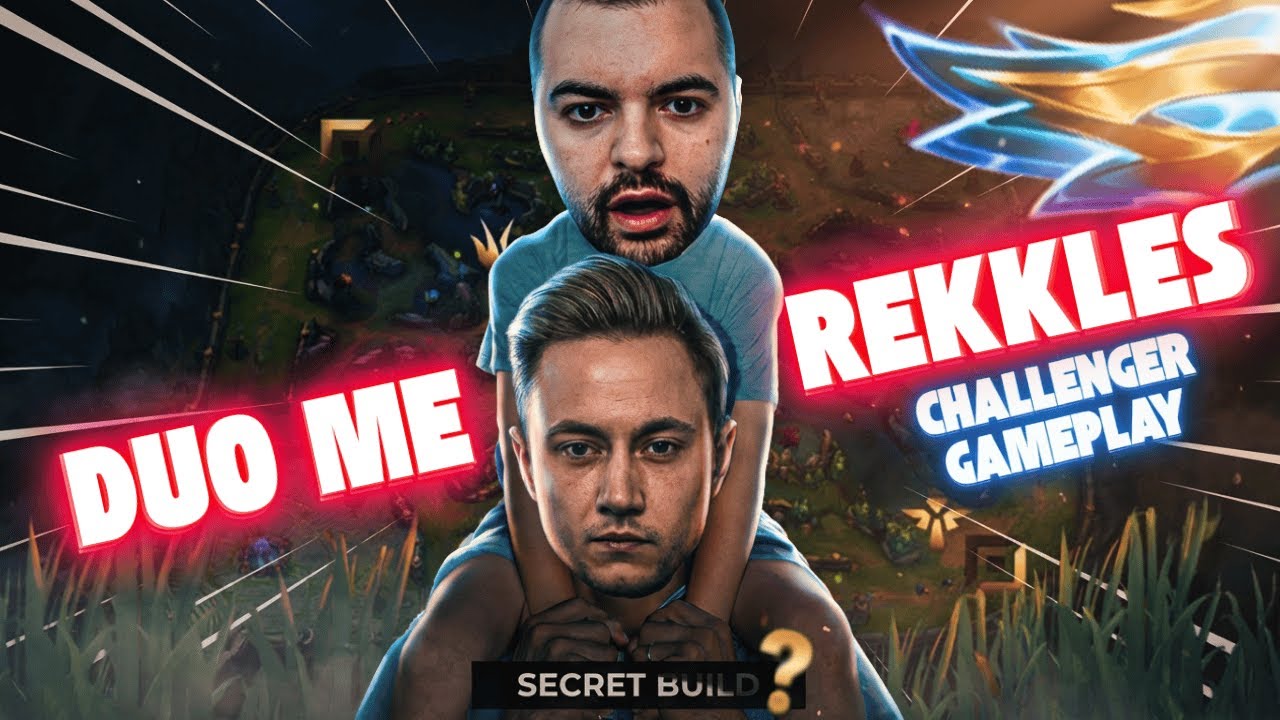💯 ΜΕ ΚΟΥΒΑΛΗΣΕ  Ο REKKLES 💯 |  (περίμενω tier 3 Rekkles)