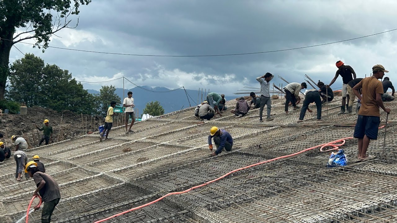Welcome to BG Nepal Casting of TU Cricket Stadium Parapet
