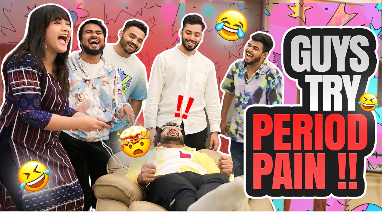 Guys try PERIOD PAIN SIMULATOR 😮😮 | Must Watch |