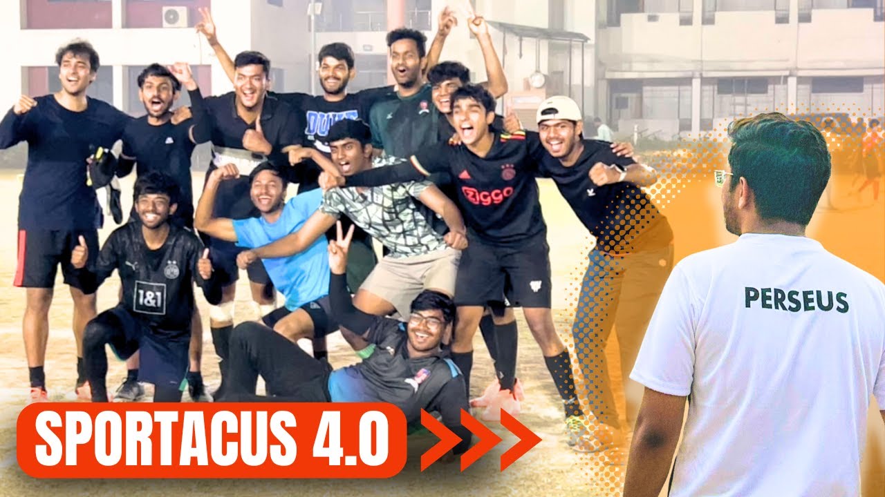 My Sports Day at NLU Nagpur | Ft. SPORTACUS 4.0 | Perseus