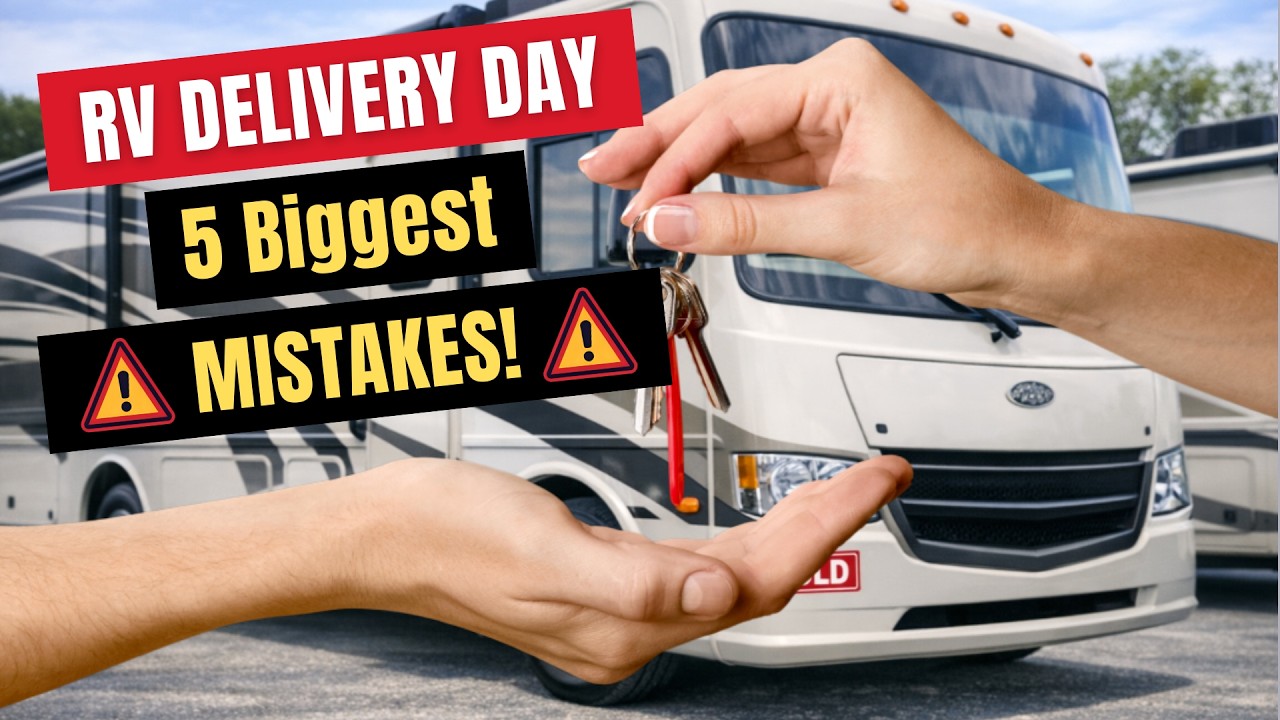 RV Delivery Day Checklist: Don’t Take Delivery Until You Do This
