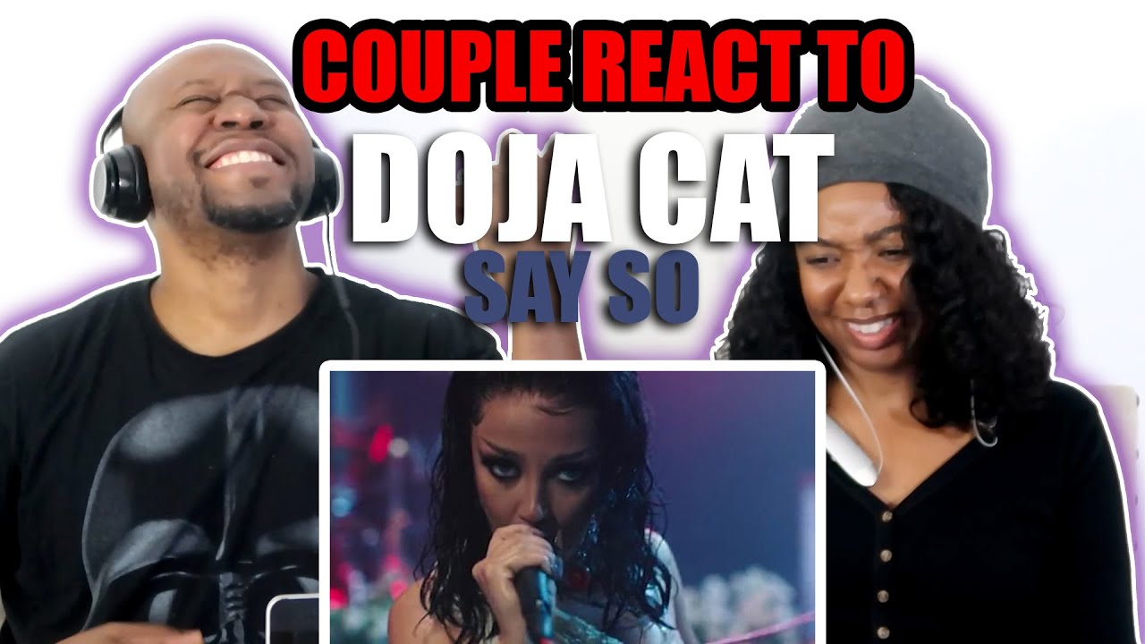 Couple React to Doja Cat - Say So ( Rock Version )