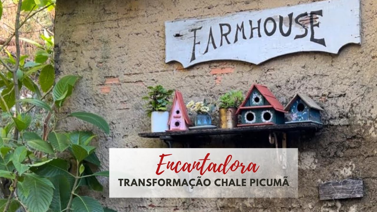 Lindas pinturas nas janelas do chalés Picumã e Arts Farmhouse para enfeitar nossa casa na floresta