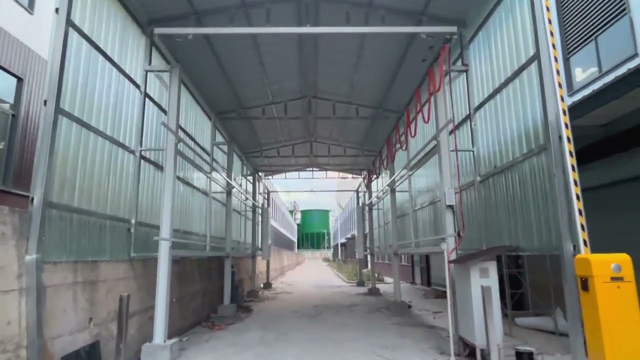 Steel Beams and motor gearbox are supplied by buyer