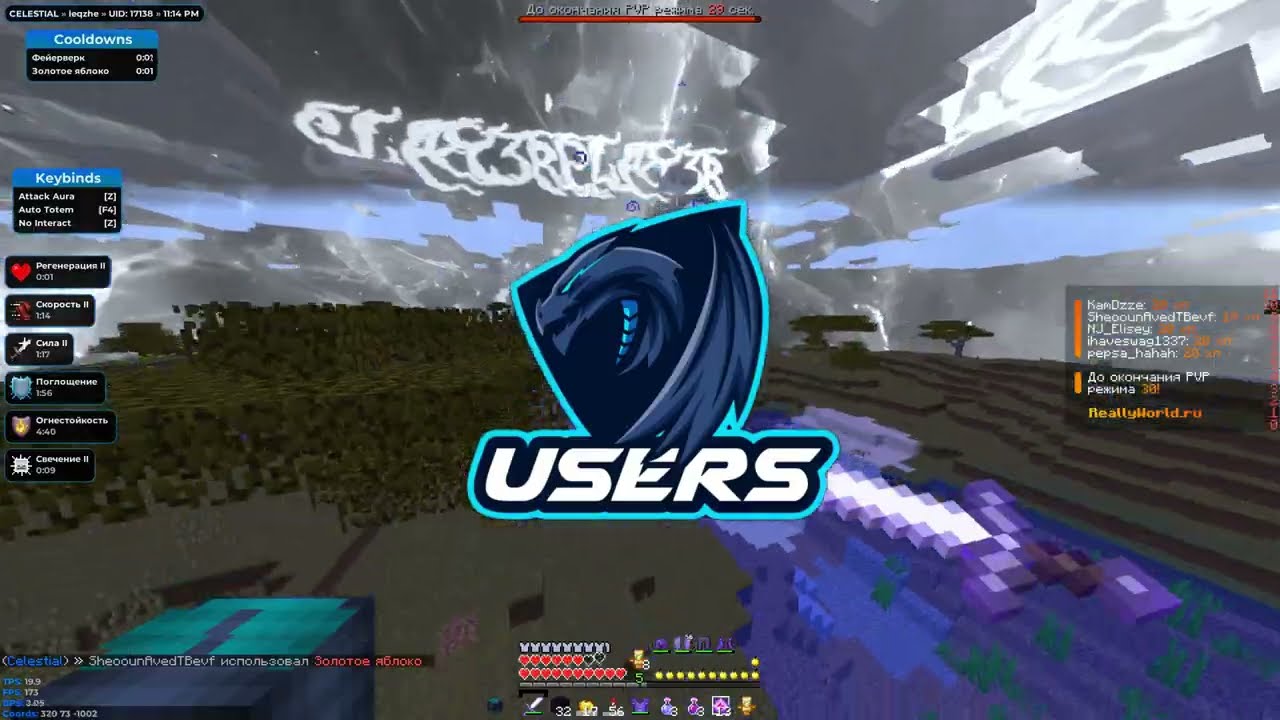ПОИГРАЛ ПОСЛЕ ВАЙПА С ЛУЧШИМ ЧИТОМ CELESTIAL 1.16.5 НА СЕРВЕРЕ REALLYWORLD !
