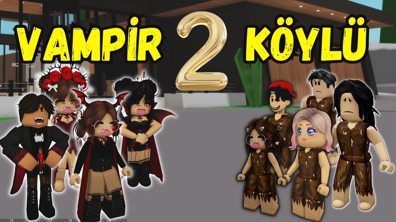 VAMPİR VS KÖYLÜ OYUNU 2❤️AYŞEM ECE ARI💥ARIGİLLER🐝ROBLOX BROOKHAVEN🏡RP