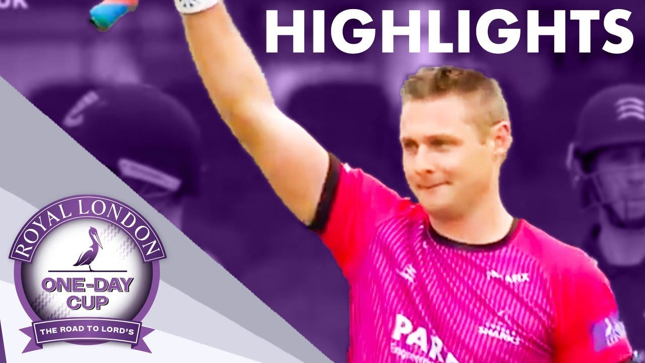 Wright Makes Record-Breaking 166! | Middlesex v Sussex | Royal London One-Day Cup 2019 – Highlights