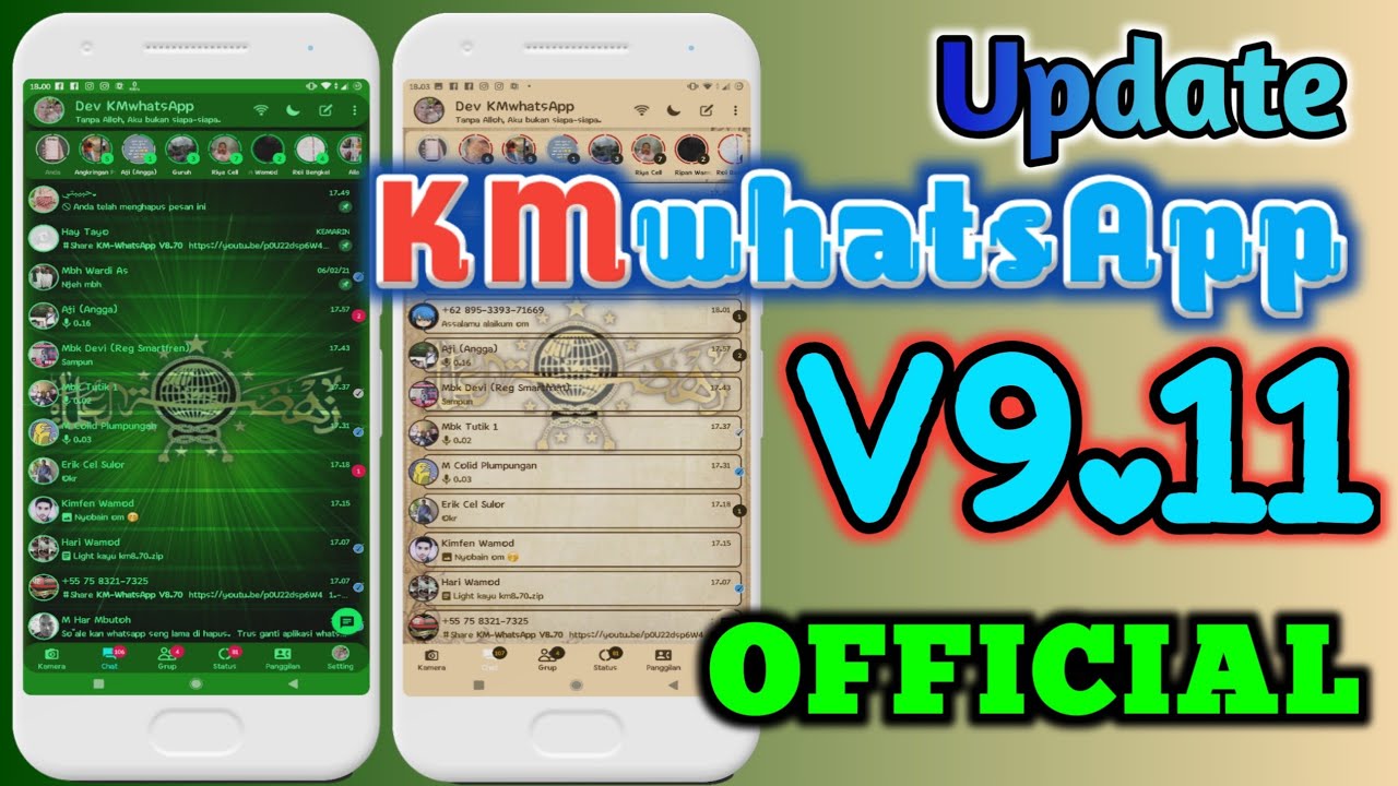 40# UPDATE KM WHATSAPP V9.11