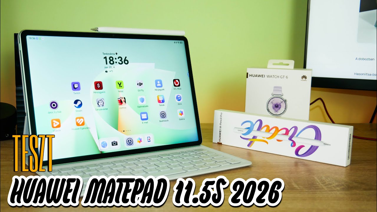 Tartósságra ítélve: Huawei Matepad 11 5S 2026 teszt E371