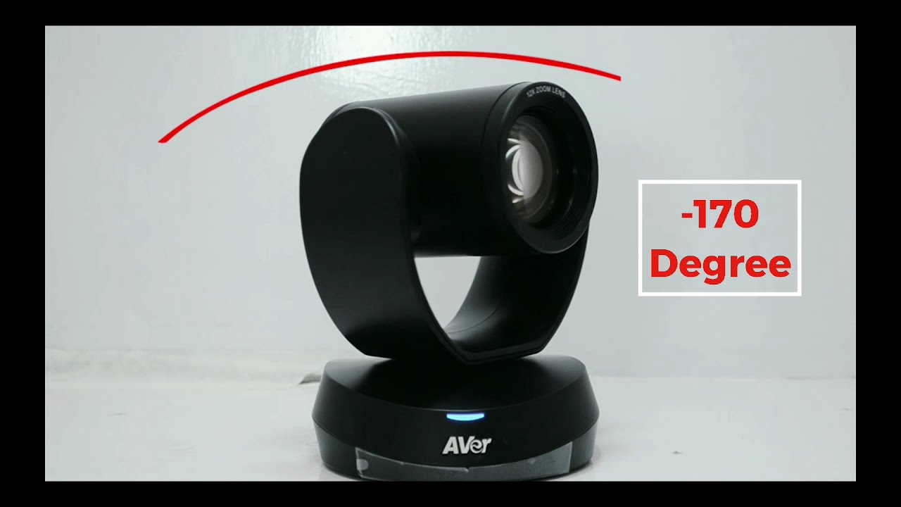 AVer vc520pro video conferencing system in Pakistan ( Panning angles)