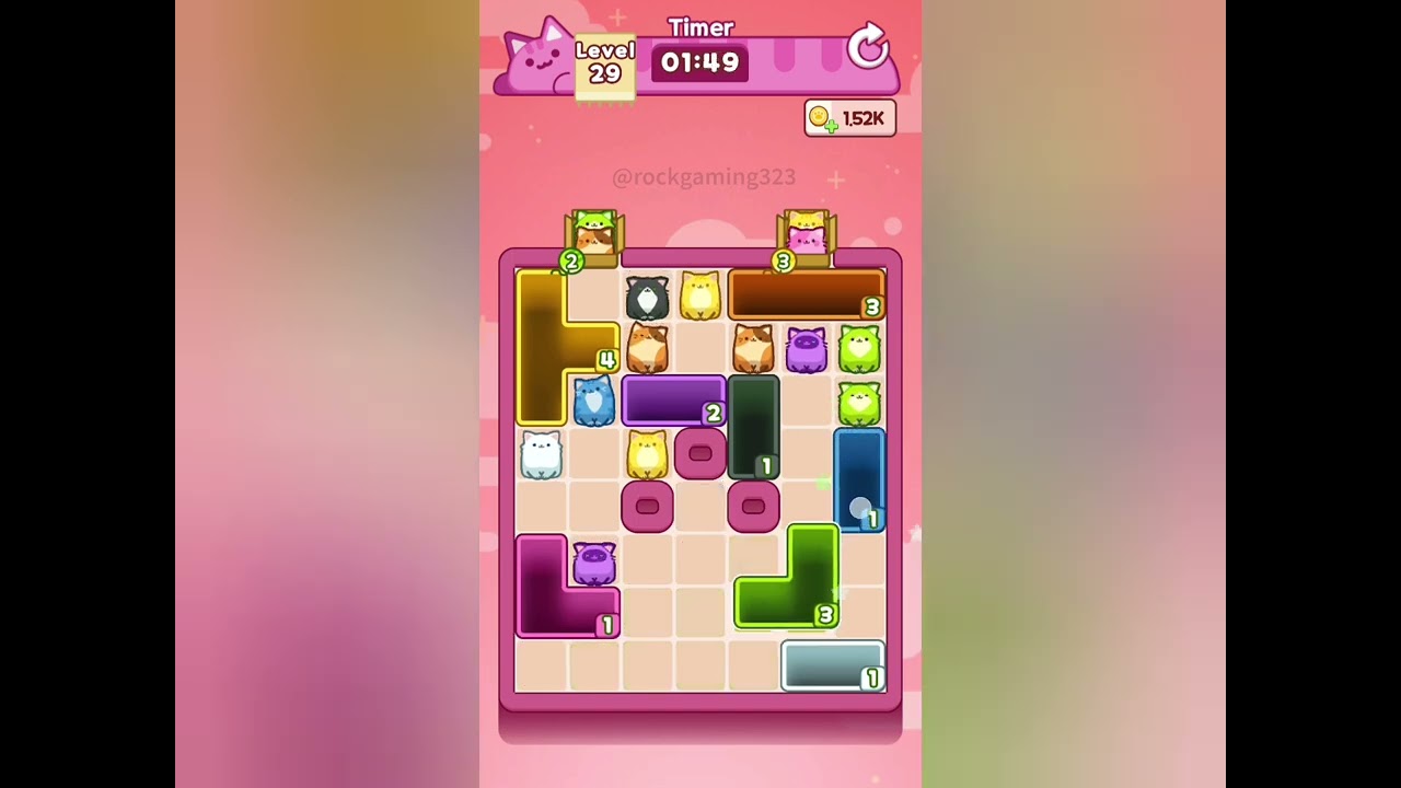 Drop the Cat! Level 29 Walkthrough
