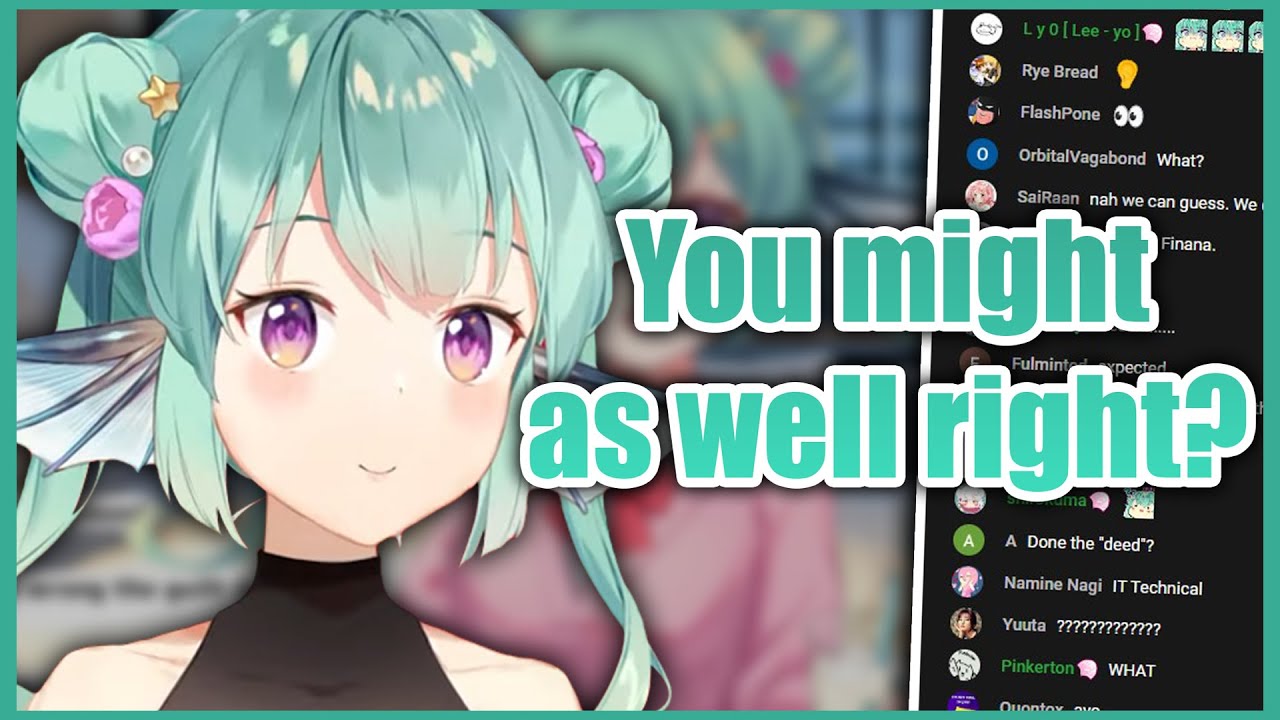 Finana did the deed in her hotel【NIJISANJI EN】