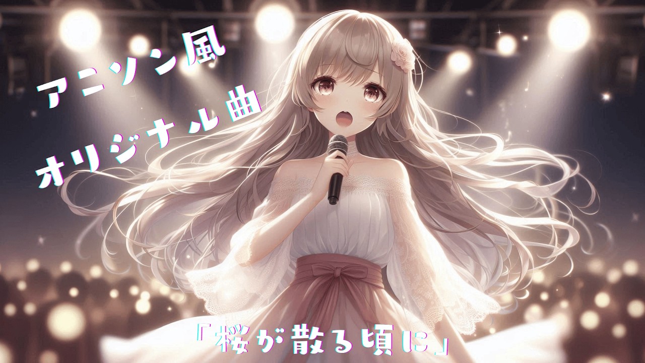 [アニソン風バラード曲]「桜が散る頃に」