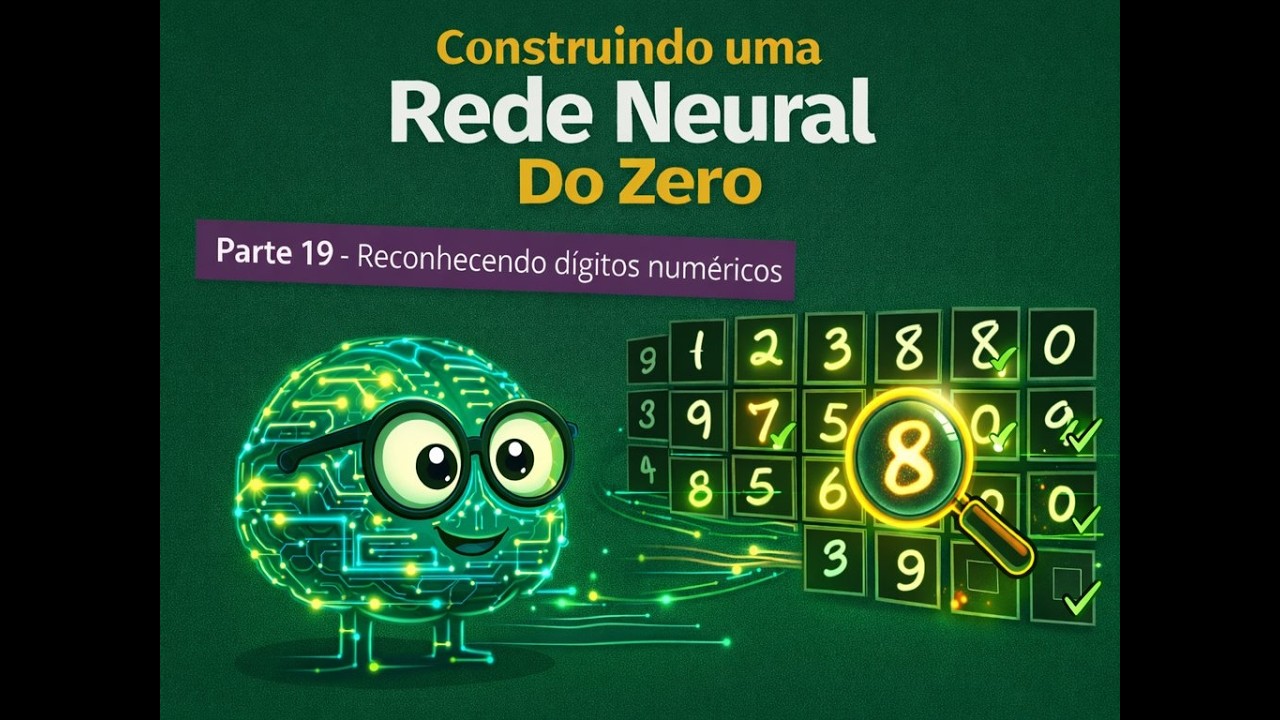 Construindo uma rede neural do zero Parte 19 - Reconhecendo dígitos numéricos