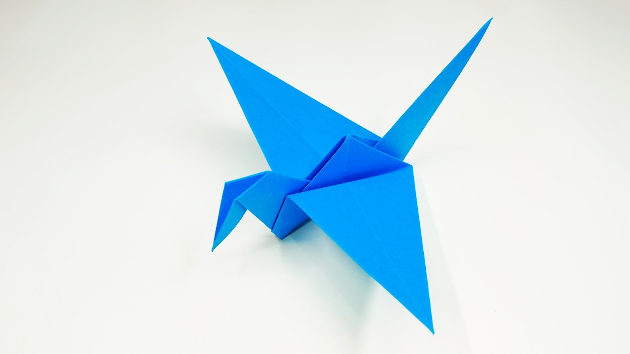 Origami Crane | Paper crane🦢💖Fun & Easy Origami 