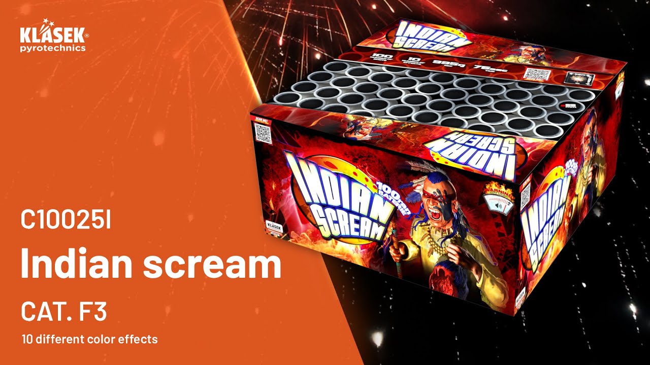 C10025I Indian scream | Klasek pyrotechnics