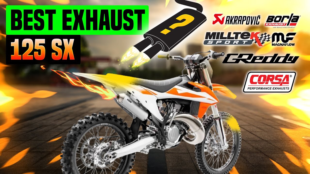 KTM SX 125 Exhaust Sound 🔥 Akrapovic,FMF,Supermoto,Review,Mods,Upgrade,Pro Circuit,JSV,Scalvini+