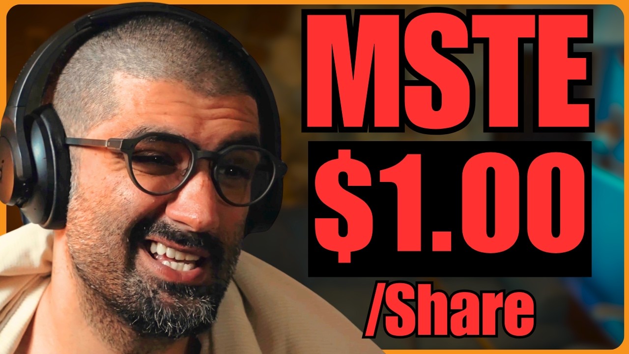 MSTE is CRASHING to $1/Share?! - What I'm Doing...